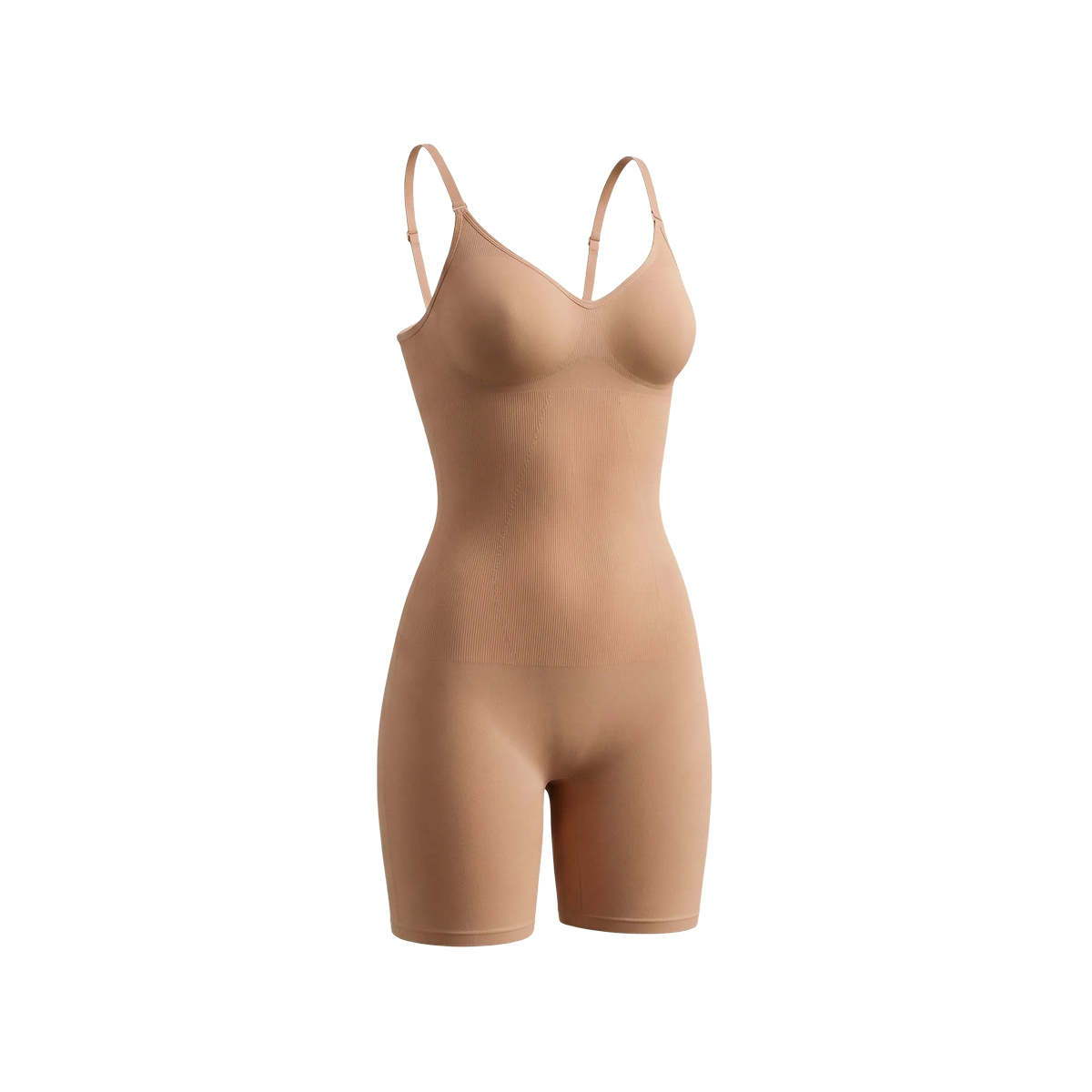 Women Hip Seamless Body Shaper Corset Complete Slingshot Body Underwear Office White