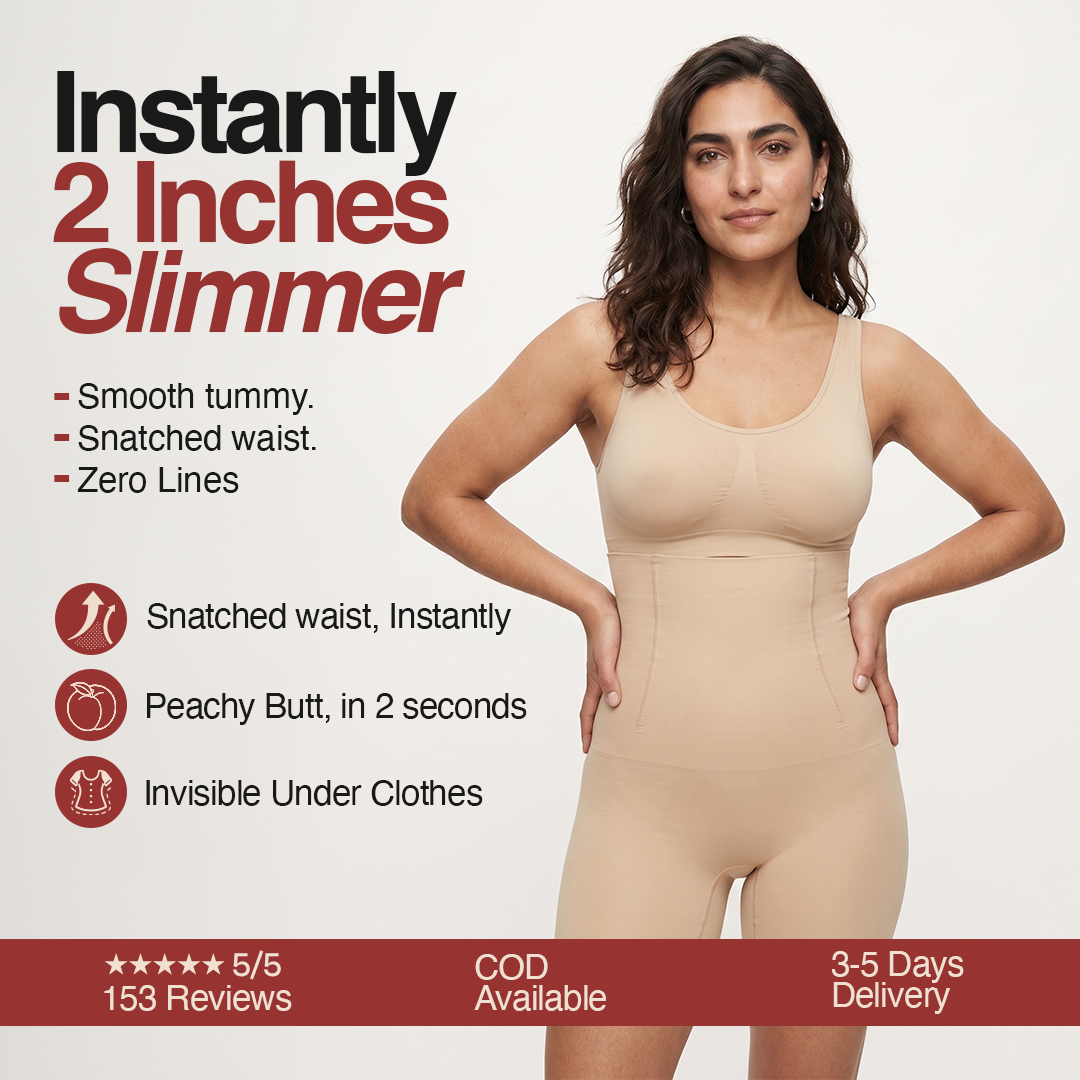 SlimFlex Shaper Made with AeroFlex™ breathable fabric