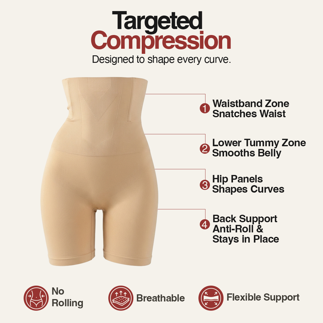 SlimFlex Shaper Made with AeroFlex™ breathable fabric